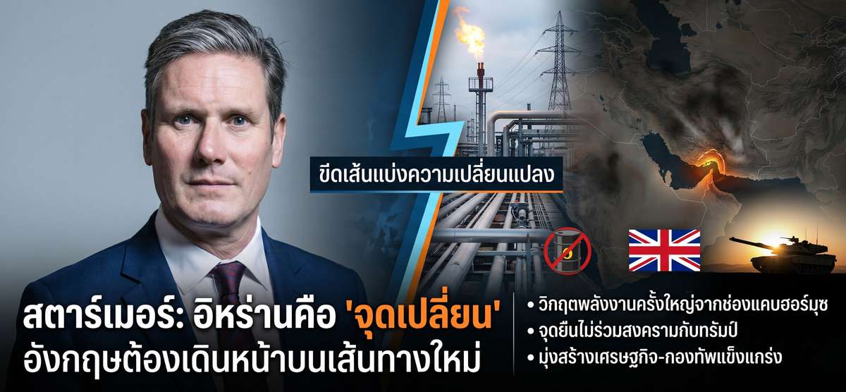 สตาร์เมอร์ชูจุดเปลี่ยน! บทเรียนศึกอิหร่าน ปฏิรูปความมั่นคงอังกฤษ